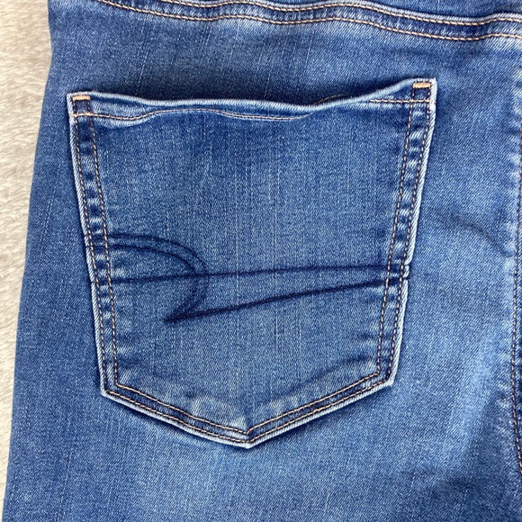 American Eagle Jeans Women's High Rise Jegging Next Level Stretch Size 8 Long - Picture 5 of 16